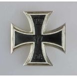 Preußen Eisernes Kreuz 1914 1. Klasse, geschwärzter Eisenkern, ohne Hersteller, Zustand 2+.- - -20.