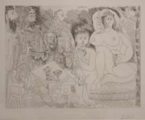 Pablo PICASSO (1881-1973), Autour de la Célestine: Collation au Jardin, avec Jeune Bacchus Gras, aus