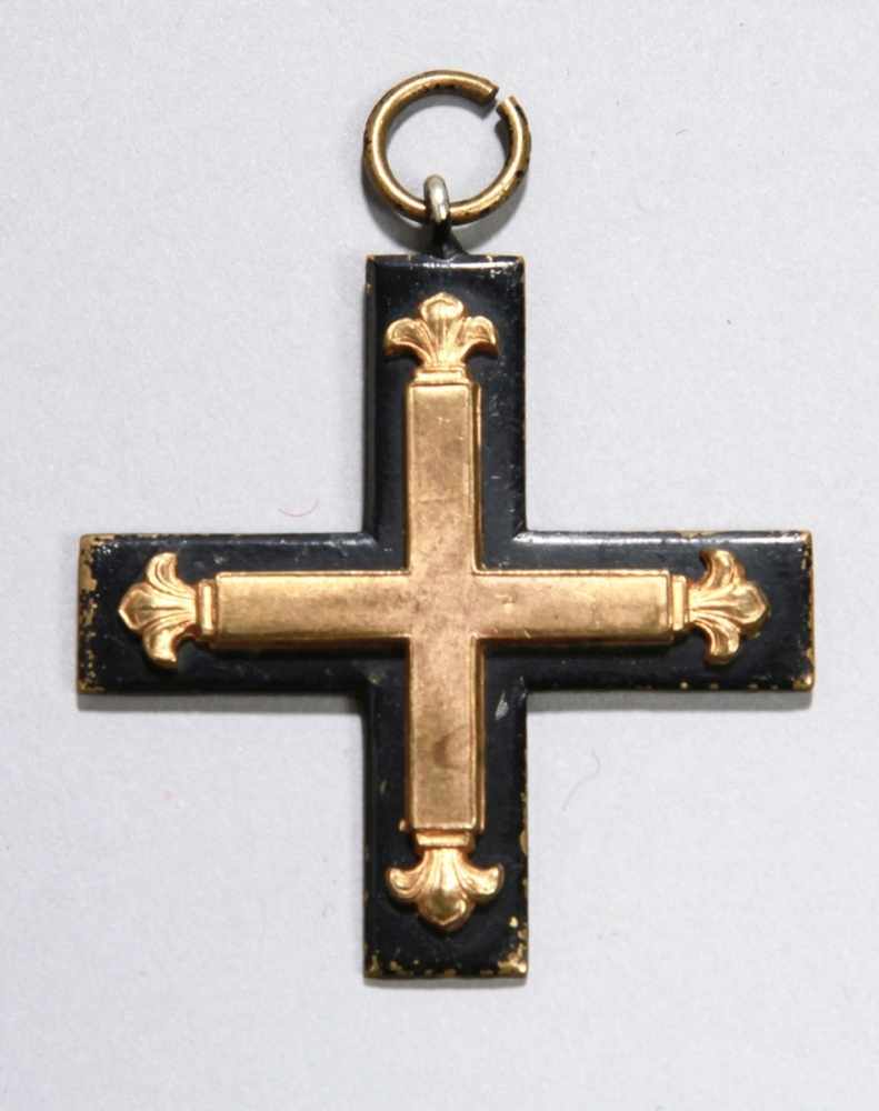 Balten-Kreuz, verliehen nach 1. Weltkrieg, 2. Klasse, mit Anhängeröse