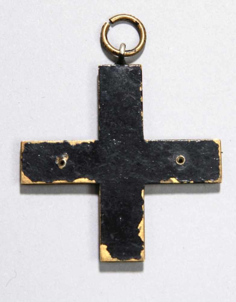 Balten-Kreuz, verliehen nach 1. Weltkrieg, 2. Klasse, mit Anhängeröse - Image 2 of 2