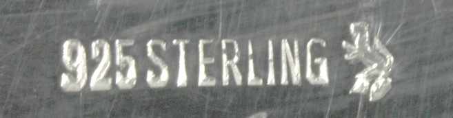 Herzbecher, Sterling Silber, runder Stand, konisch ansteigender Korpus, verdickter Rand,Wandung - Image 2 of 2