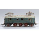 Lokomotive, Märklin, um 1950, Spur H0, Mod.-Nr. HS 800, Funktion nicht geprüft, bespieltund