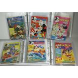 Konvolut Comic-Hefte, 94-tlg., 80er/90er Jahre, Micky Mouse, Fix und Foxi, etc., teilw.