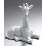 Bisquitporzellan-Tierplastik, "Giraffe", Rosenthal, Studio-Haus, neuzeitlich,vollplastische,
