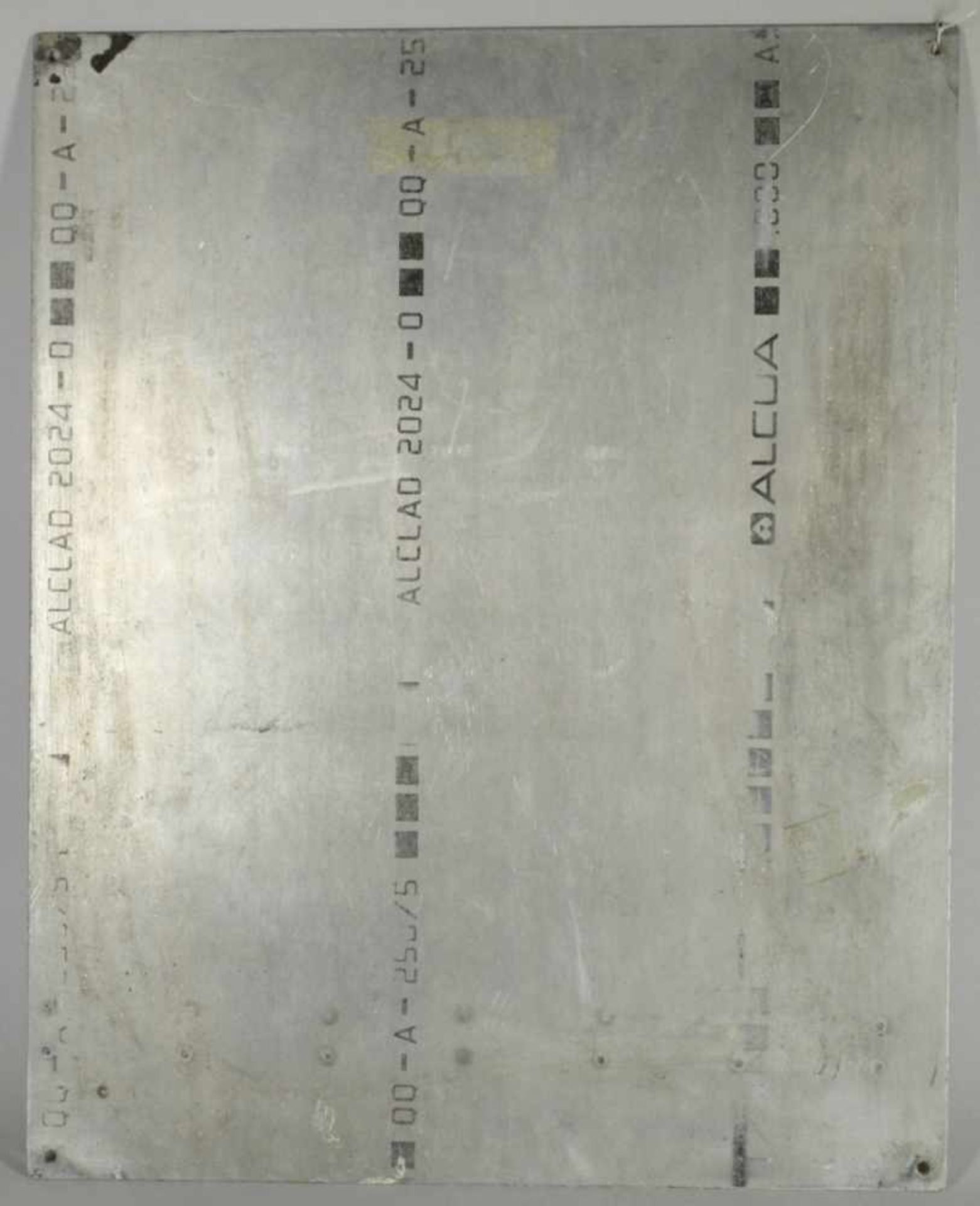 Email-Schild, 2. Hälfte 20. Jh., "Lw Werft 22", rechteckig, 50 x 40 cm - Bild 2 aus 2