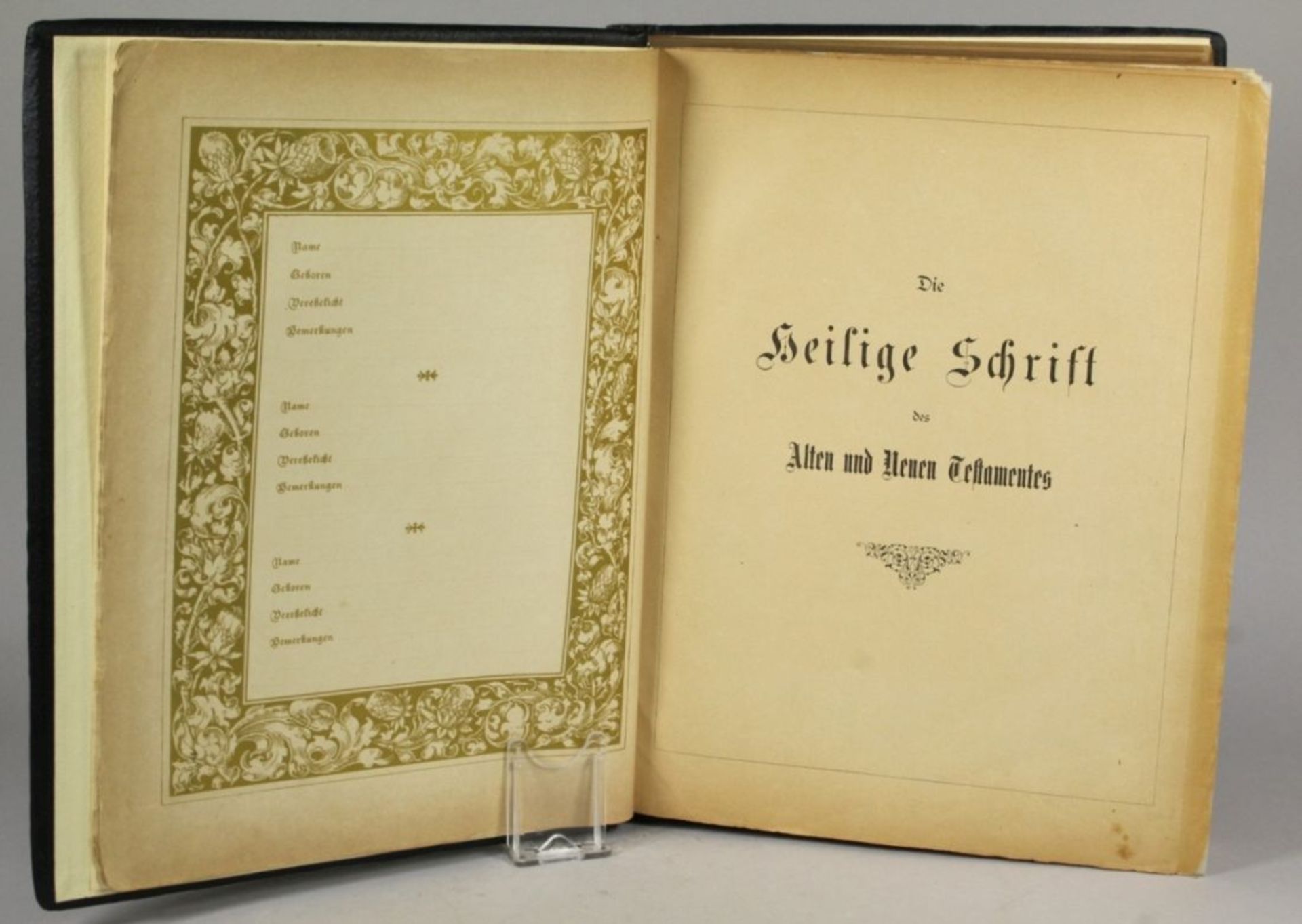 Buch, "Die Heilige Schrift", übersetzt aus der Vulgata von Dr. Joseph Franz von Allioli,Friedrich - Bild 4 aus 4