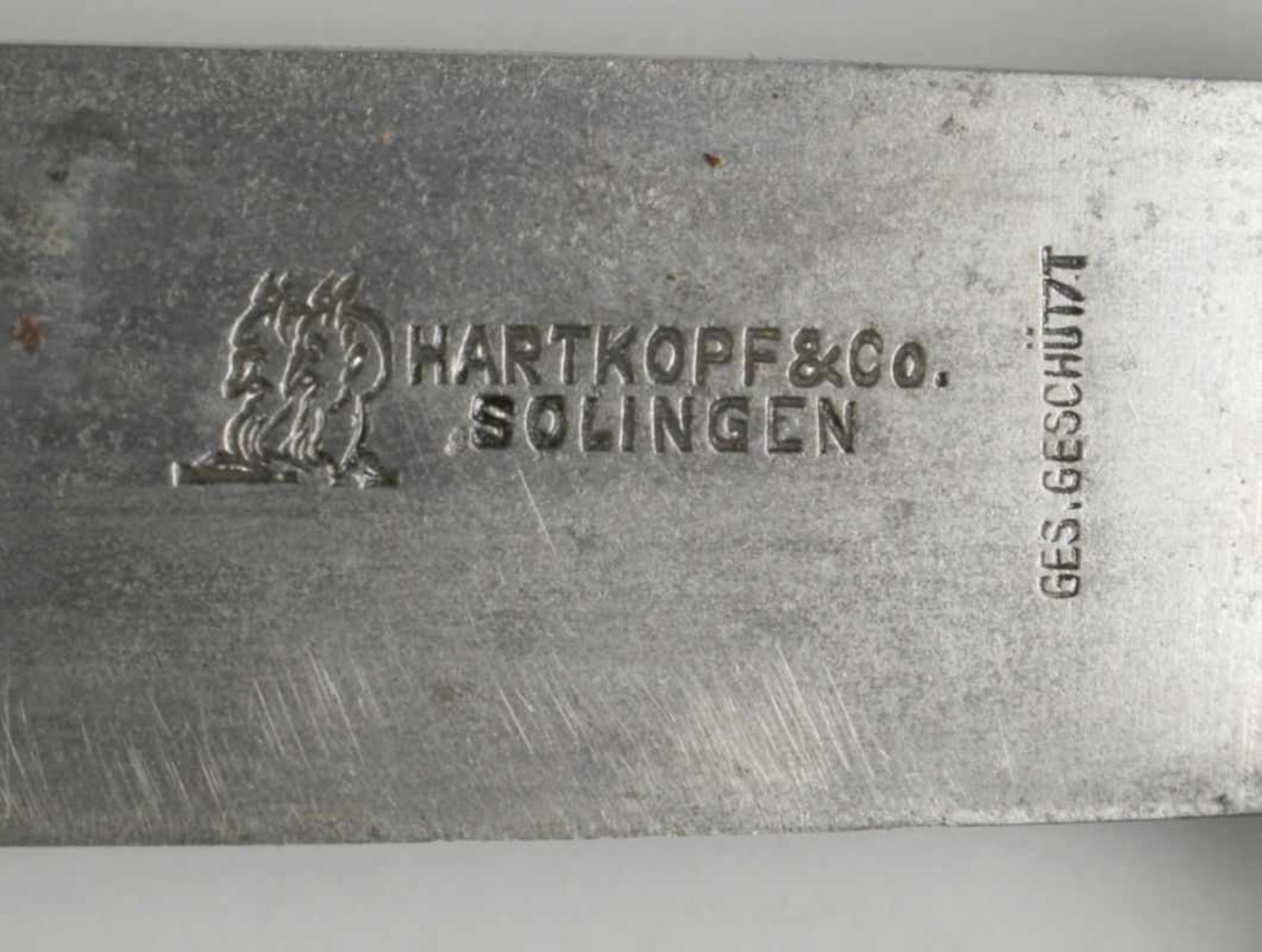 Fahrten-Messer, Drittes Reich, Hitlerjugend, Hartkopf & Co., Solingen, Stahlklinge, mitDevise " - Bild 4 aus 4