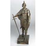 Bronze-Plastik, "Le Devoir", Picault, Emile Louis, franz. Bildhauer 1833 - 1915,vollplastische,
