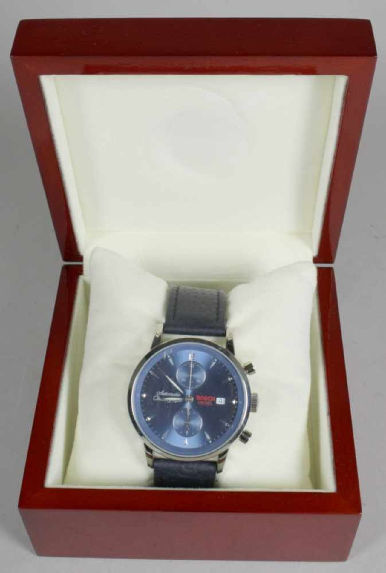 Herren-Armbanduhr, Bosch, neuzeitlich, Chronograph, Automatic, Datum bei der "3",