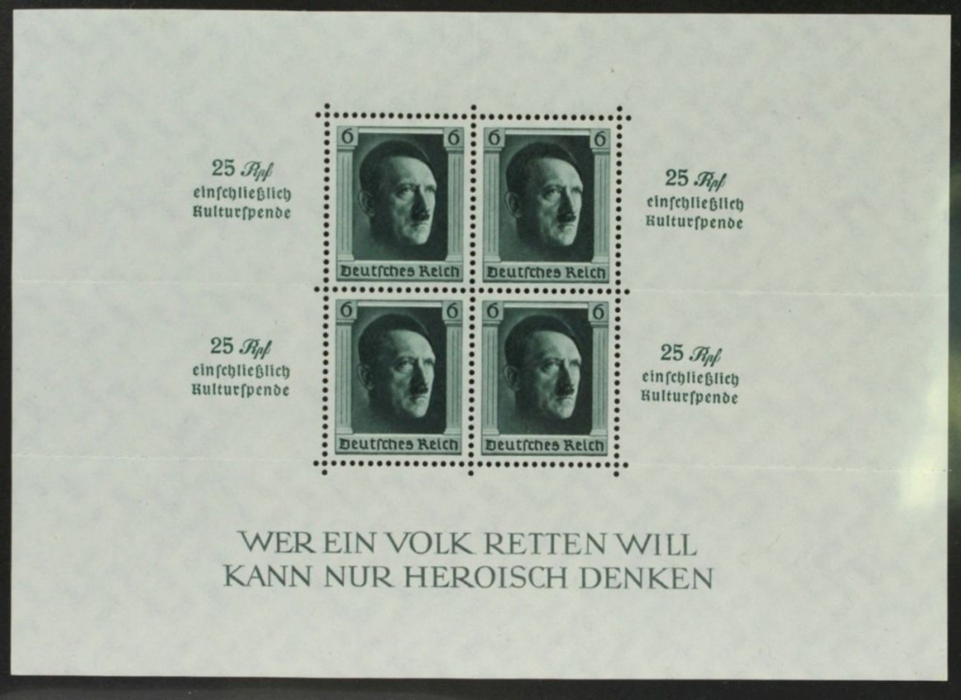 Deutsches Reich, Block 9, postfrisch