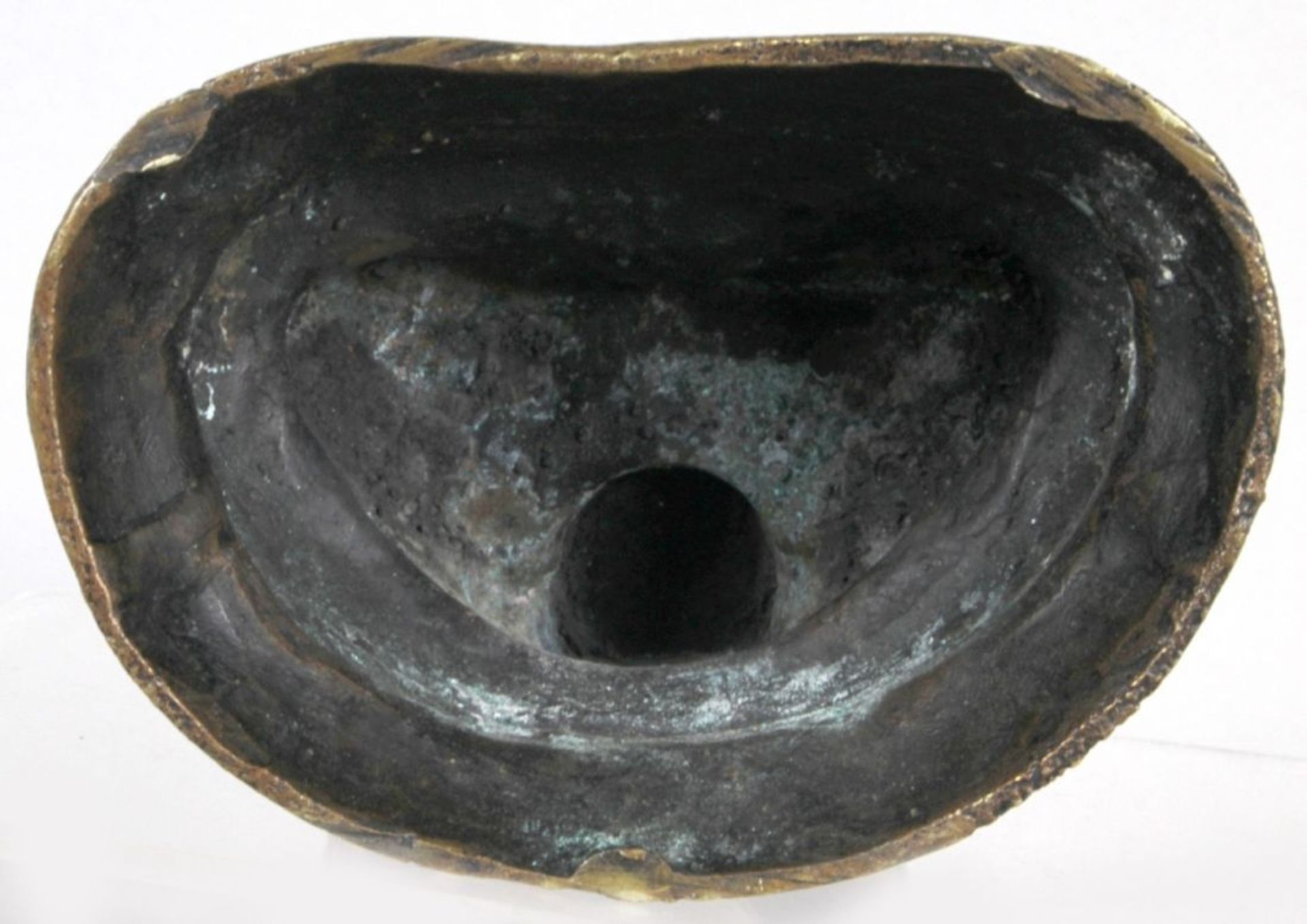 Bronze-Plastik, "Amitayus", Tibet, 17./18. Jh., auf Doppellotossockel vollplastischeDarstellung - Bild 6 aus 6