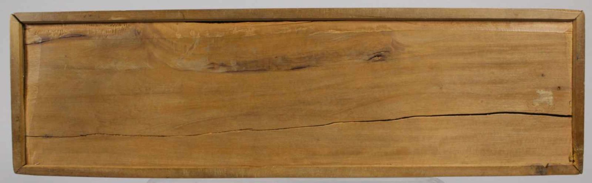 Fächer in Holz-Schatulle, China, 19. Jh., mit Alltagsszenerien mit großer Anzahl vonPersonen, - Bild 17 aus 17