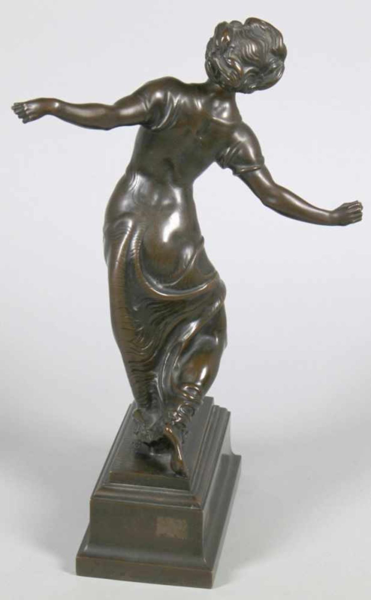 Bronze-Plastik, "Tänzerin", Liebermann, Ferdinand, Judenbach 1883 - 1941 München,vollplastische, - Bild 2 aus 6