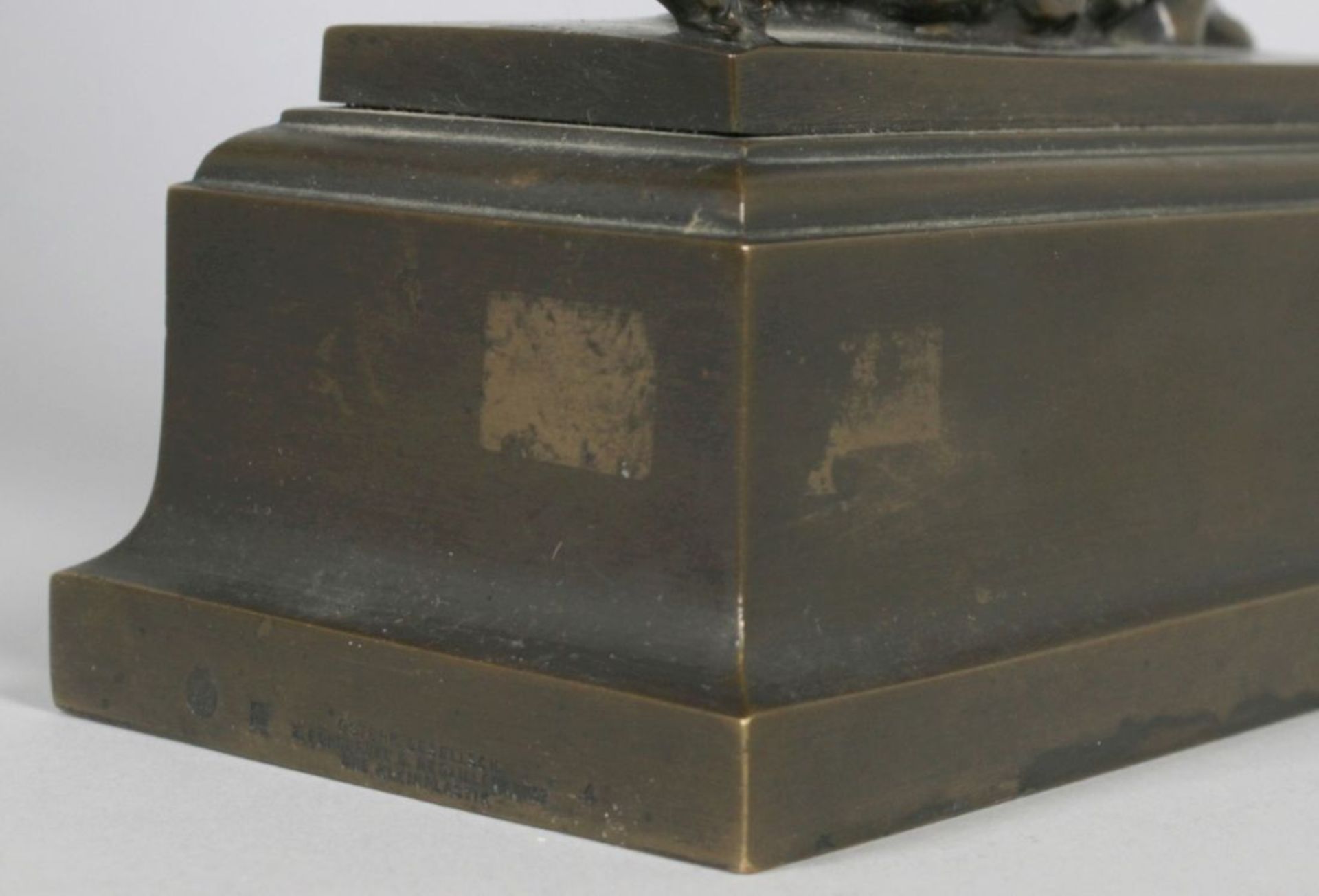 Bronze-Plastik, "Tänzerin", Liebermann, Ferdinand, Judenbach 1883 - 1941 München,vollplastische, - Bild 6 aus 6