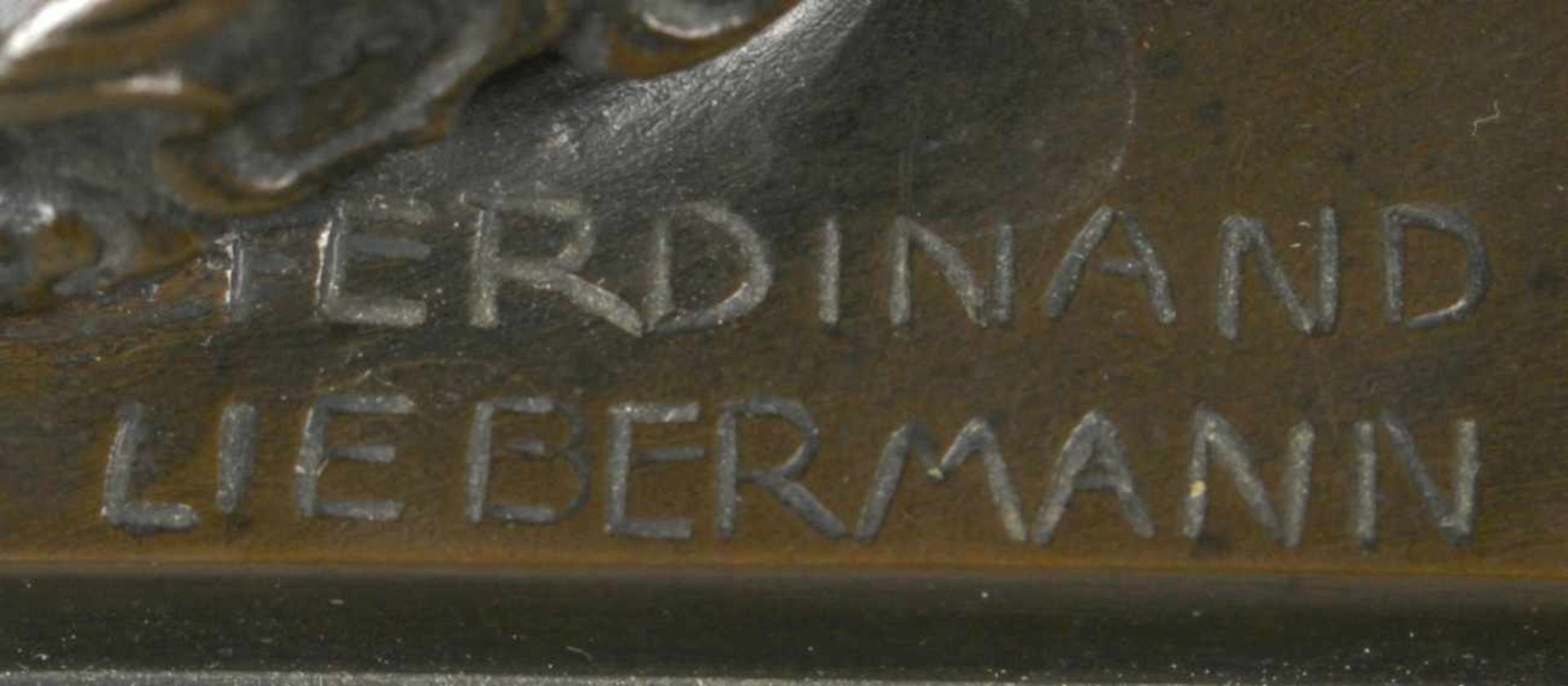 Bronze-Plastik, "Tänzerin", Liebermann, Ferdinand, Judenbach 1883 - 1941 München,vollplastische, - Bild 4 aus 6