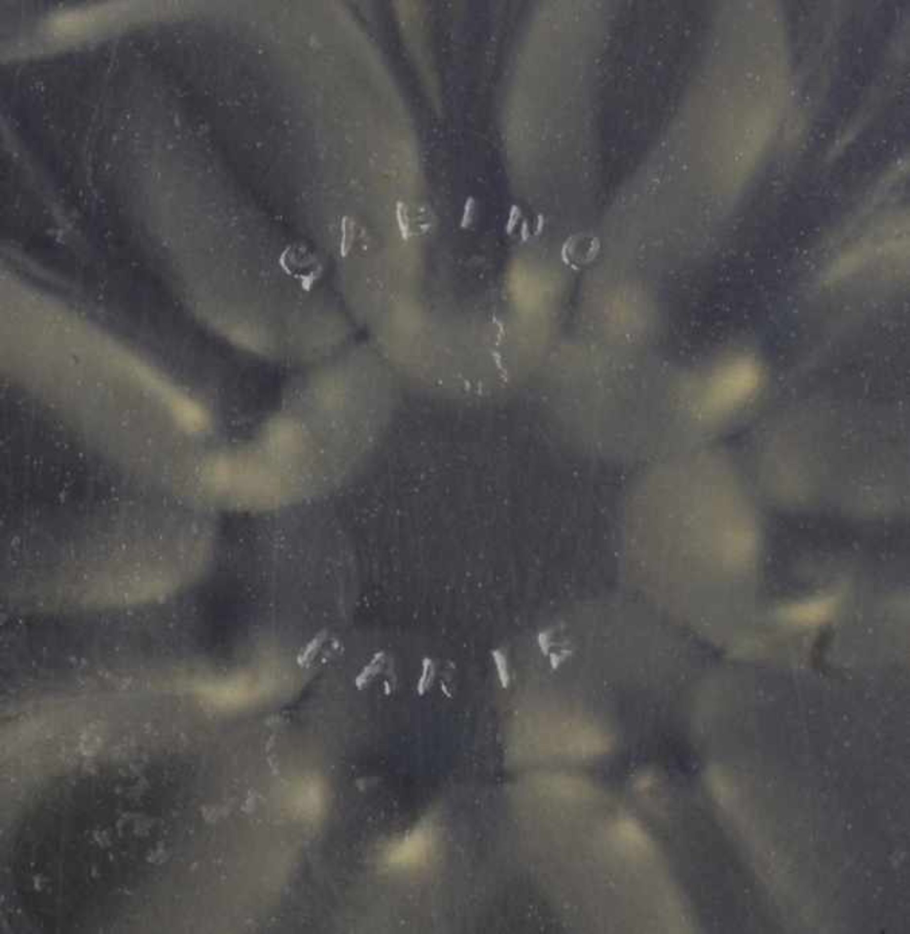 Glas-Zierschale, "Chardons", Maurius Ernest Sabino, Paris, um 1930, über Standring mitPerbandrahmung - Bild 4 aus 4