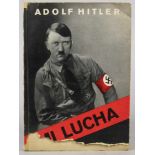 Buch, "Mi Lucha (Mein Kampf)", spanische Übersetzung, gebrauchter Zustand- - -20.00 % buyer's