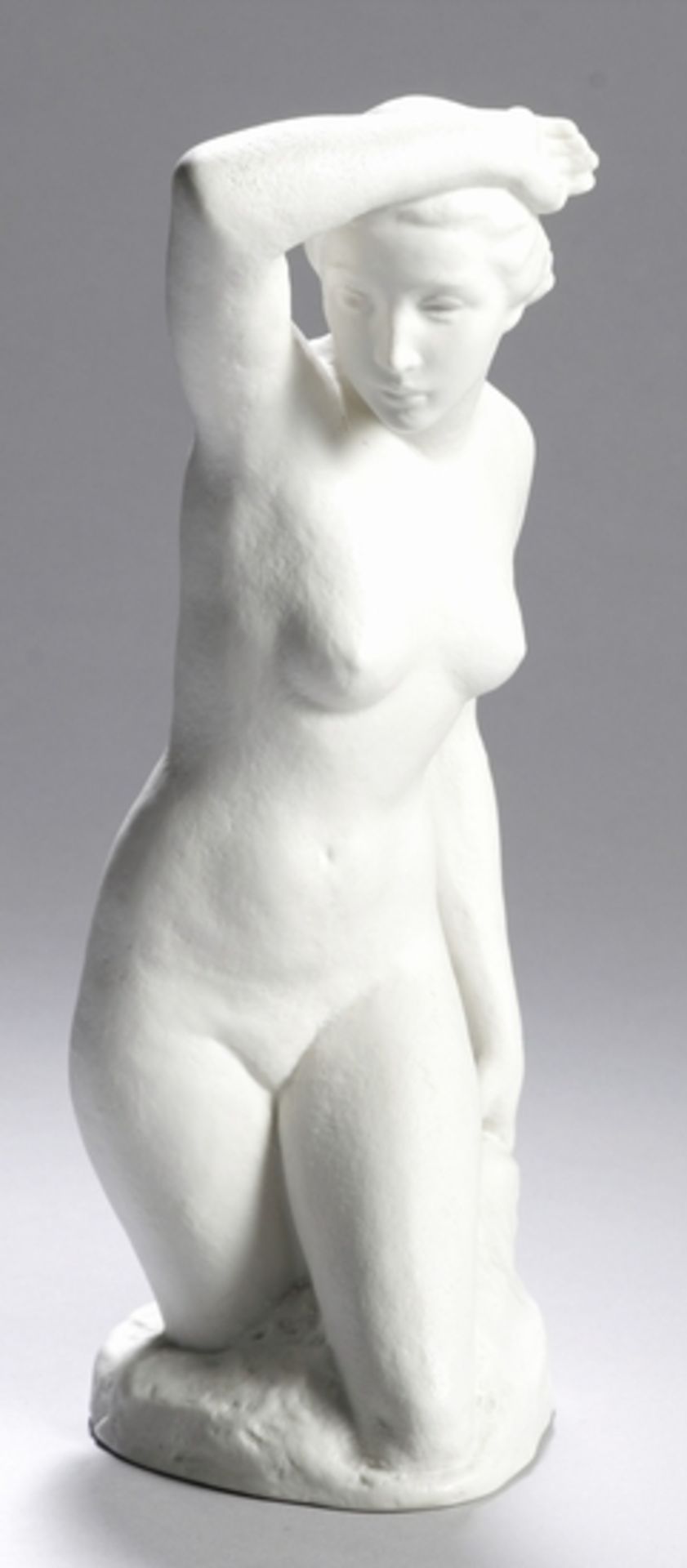 Bisquit-Porzellanfigur, "Ausschauende", Rosenthal, Kunstabteilung Selb, 1940, Entw.:Rudolf