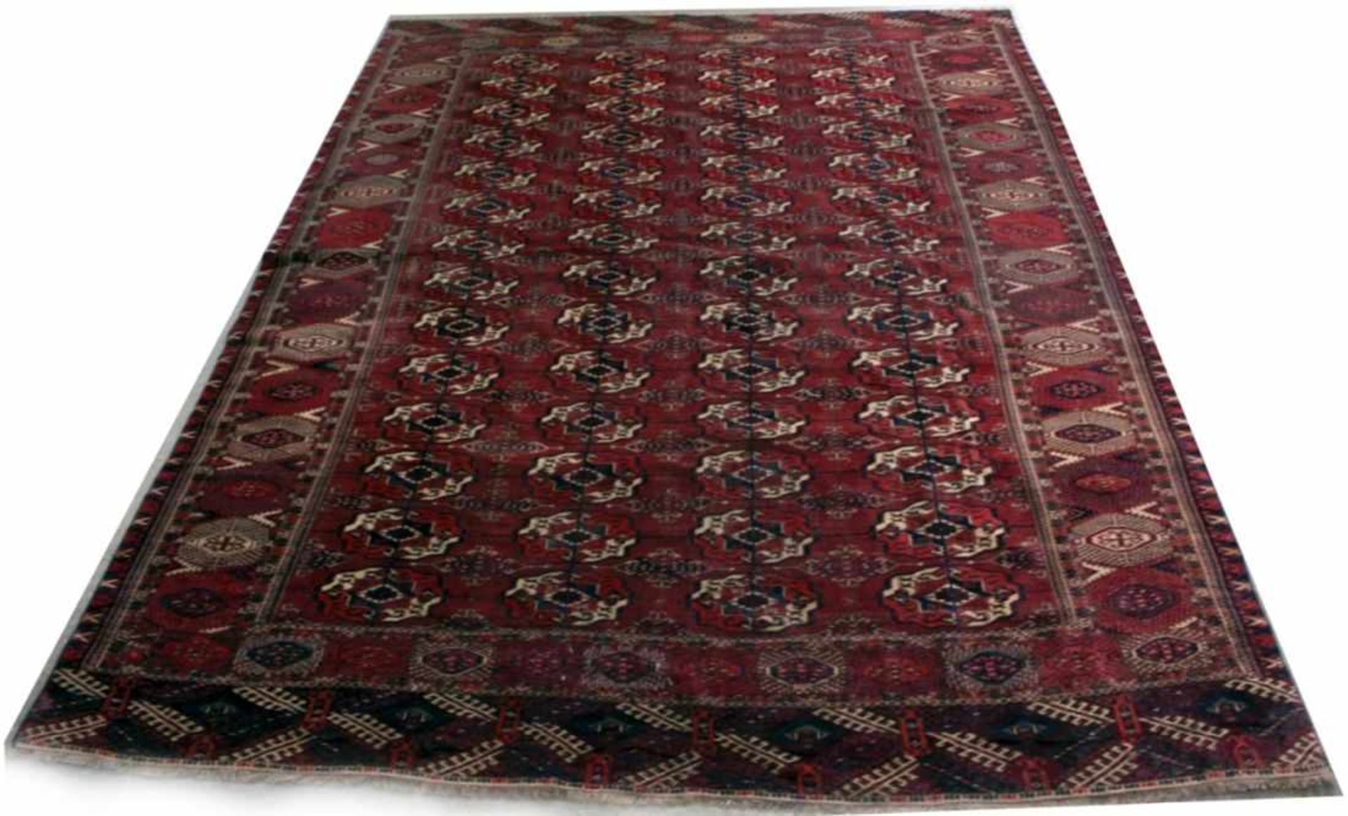 O.-Teppich, Iran/Beludsch, NO-Iran, ca. 80-100 Jahre alt, Wolle auf Wolle, 275 x 212 cm- - -20.