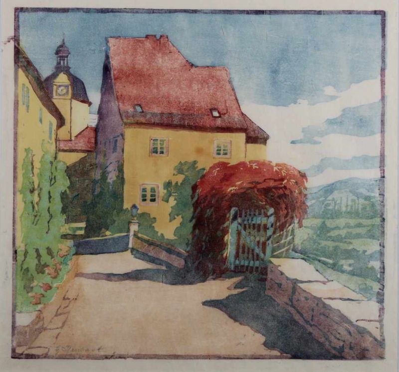 Isenbart, Helene (1864 Magdeburg - 1927, in Berlin tätige Malerin und Grafikerin),