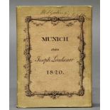 Taschenbuch, "Description de la ville de Münich, capitale de la Bavière et de ses environs", nach