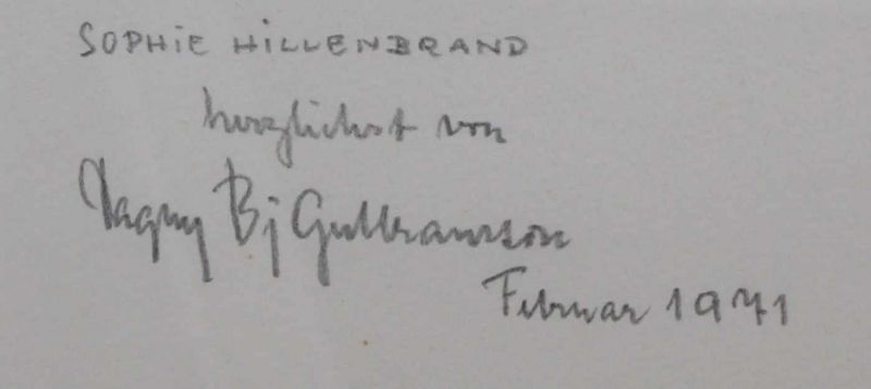 Gulbransson, Olaf (1873 Christiania/Norwegen - 1958 Tegernsee), 2 Radierungen, "Sterntaler (?)", - Image 3 of 6