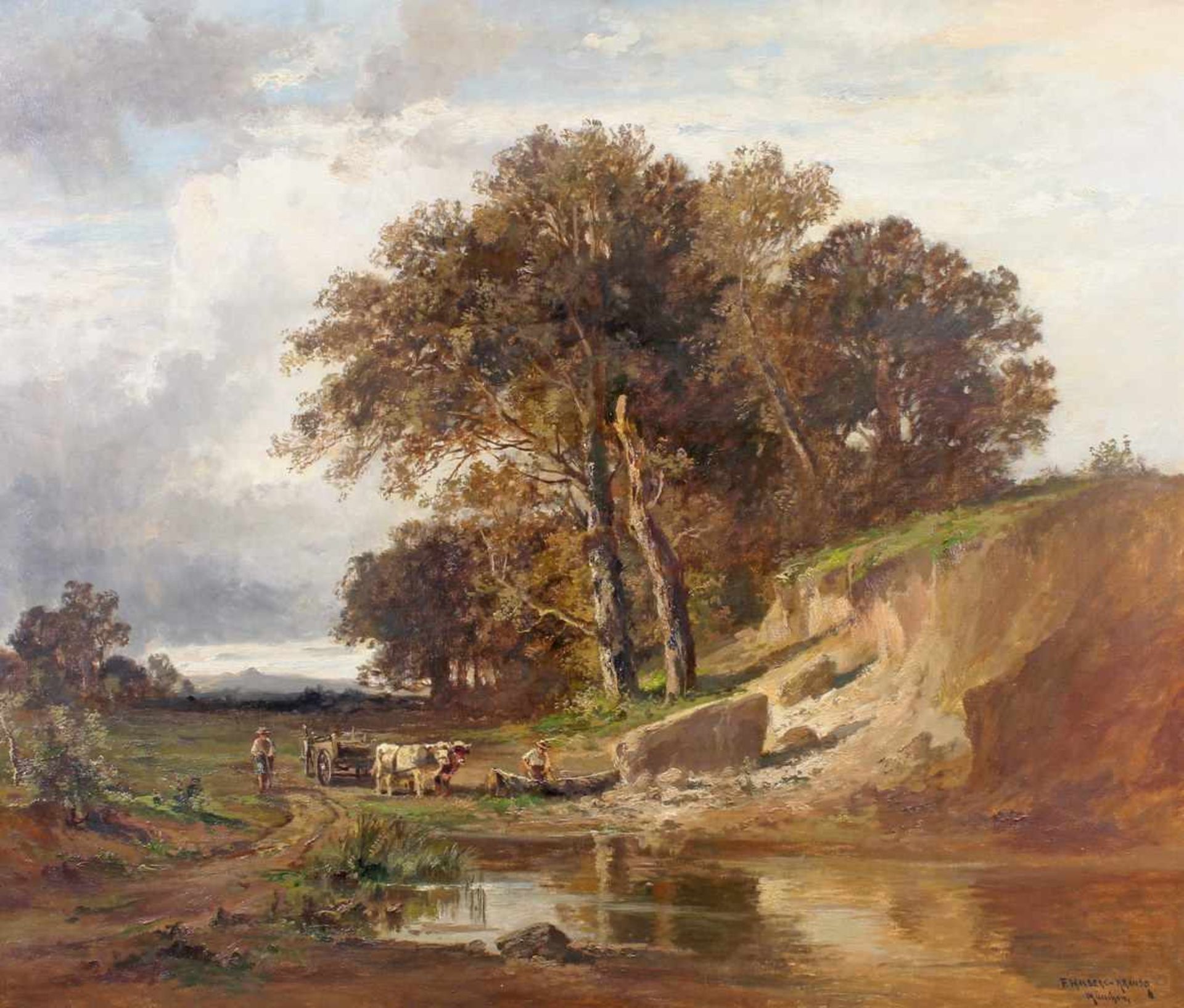 Halberg-Krauss, Fritz (1874 Prozelten - 1951 Prien am Chiemsee, Landschaftsmaler und Radierer, ab