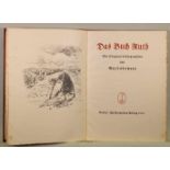 Max Liebermann, "Das Buch Ruth", Berlin, Propyläen-Verlag 1924, 11 Blätter, mit neun Lithografien,