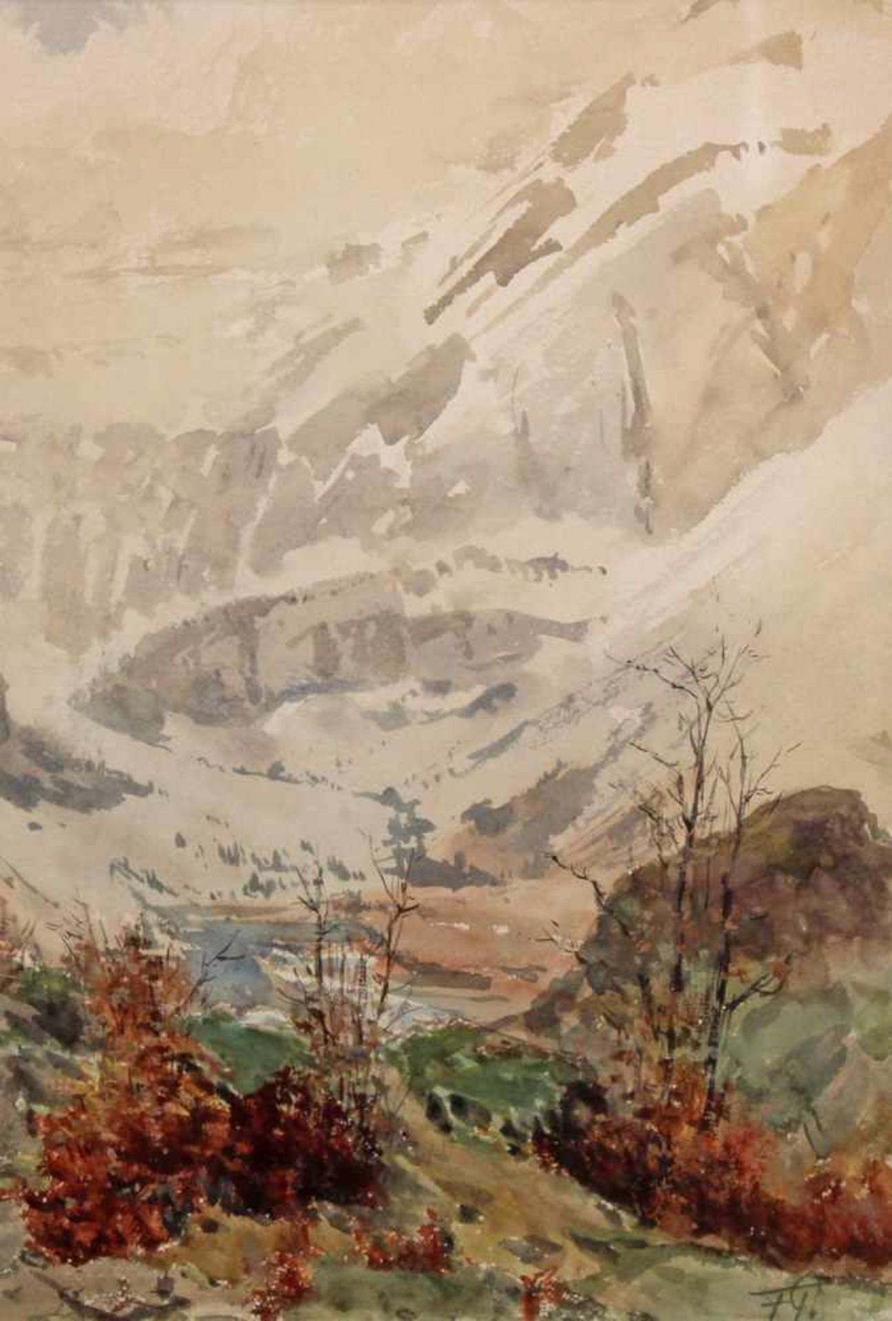 Possart, Felix (Berlin 1837 - 1928, Landschafts- u. Architekturmaler, zahlreiche Motive seiner - Image 5 of 6