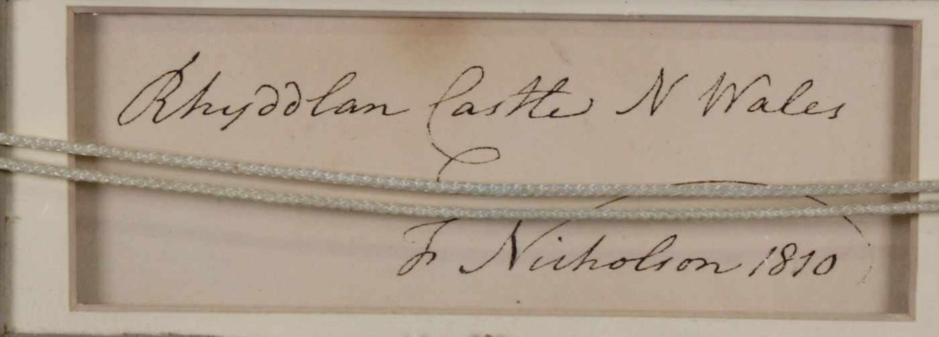 Nicholson, Francis (1753 Pickering, Yorkshire - 1844 London, Vater des Alfred, Schüler v. J. M. - Image 3 of 3