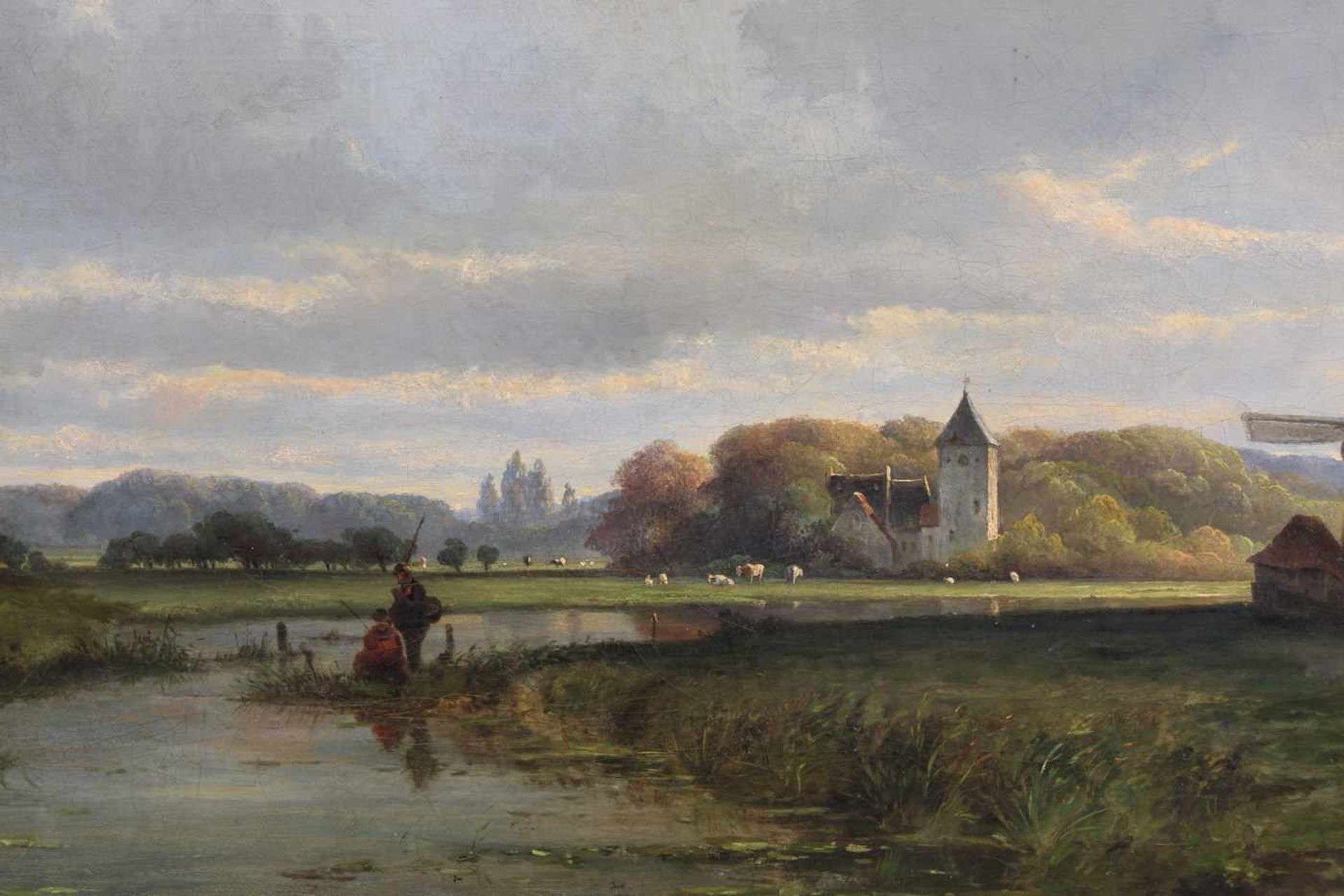 Breuhaus de Groot, Frans Arnold I (1796-1875) oder II (1824 - 1875), "Weite holländische - Image 3 of 5
