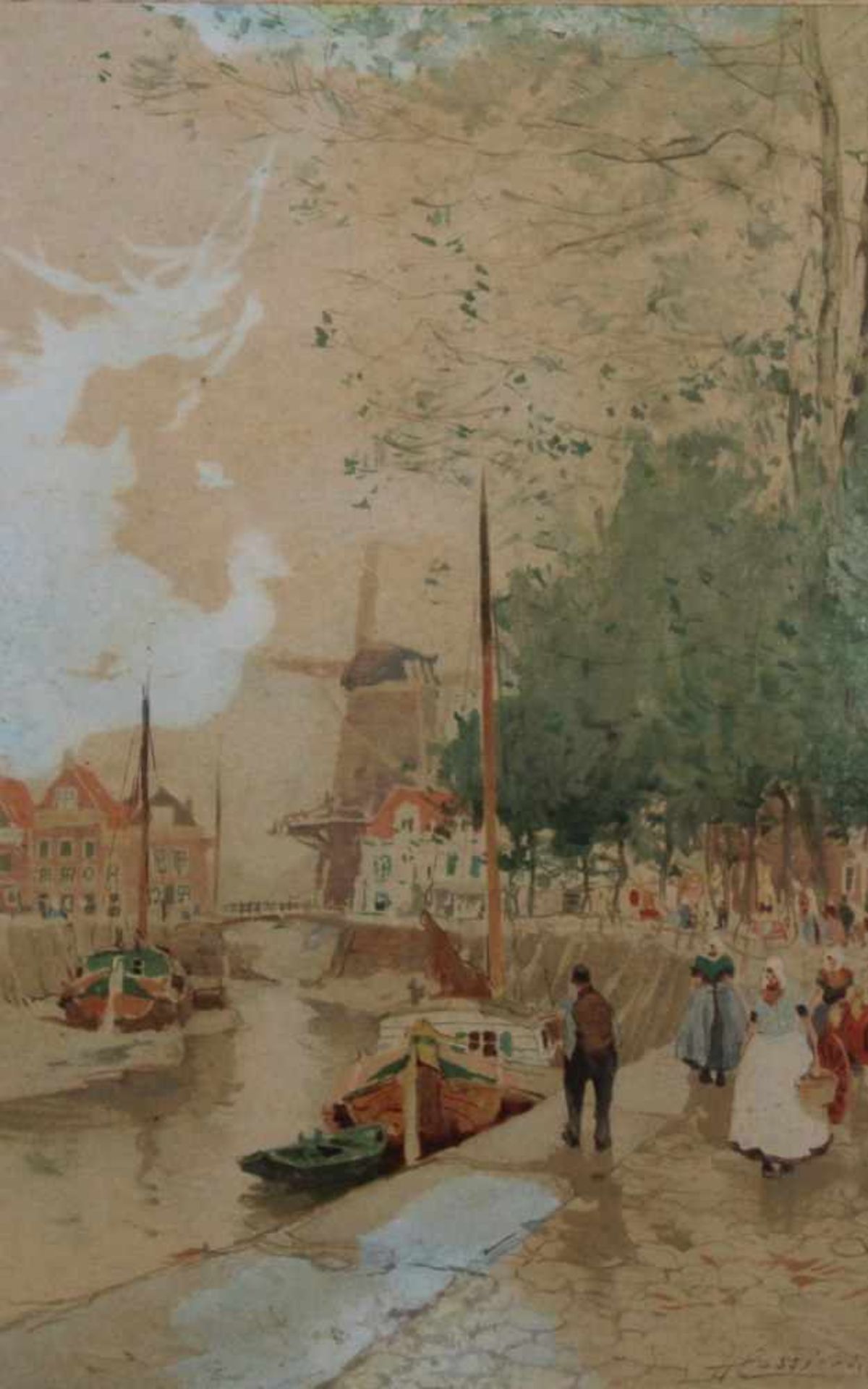 Cassiers, Hendrick/Henry (1858 Antwerpen - 1944, bildete sich in Privatschulen aus, wohnte stets