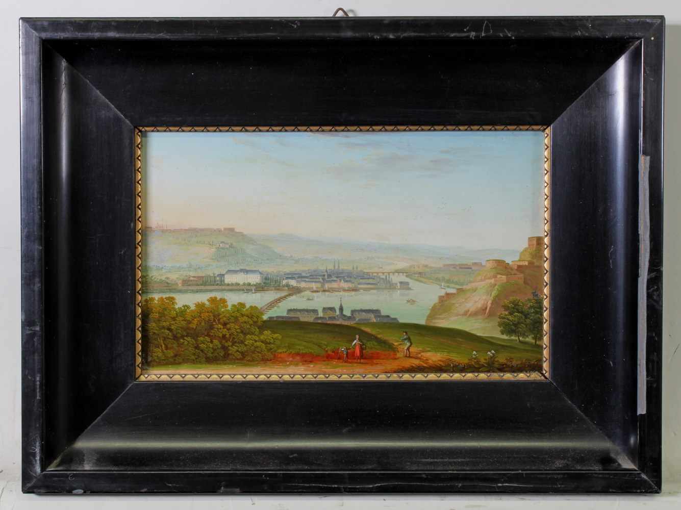 Bachta, Johann Baptist (1782 Schönbornslust - 1856 Koblenz), Umkreis, "Blick von der - Image 2 of 6