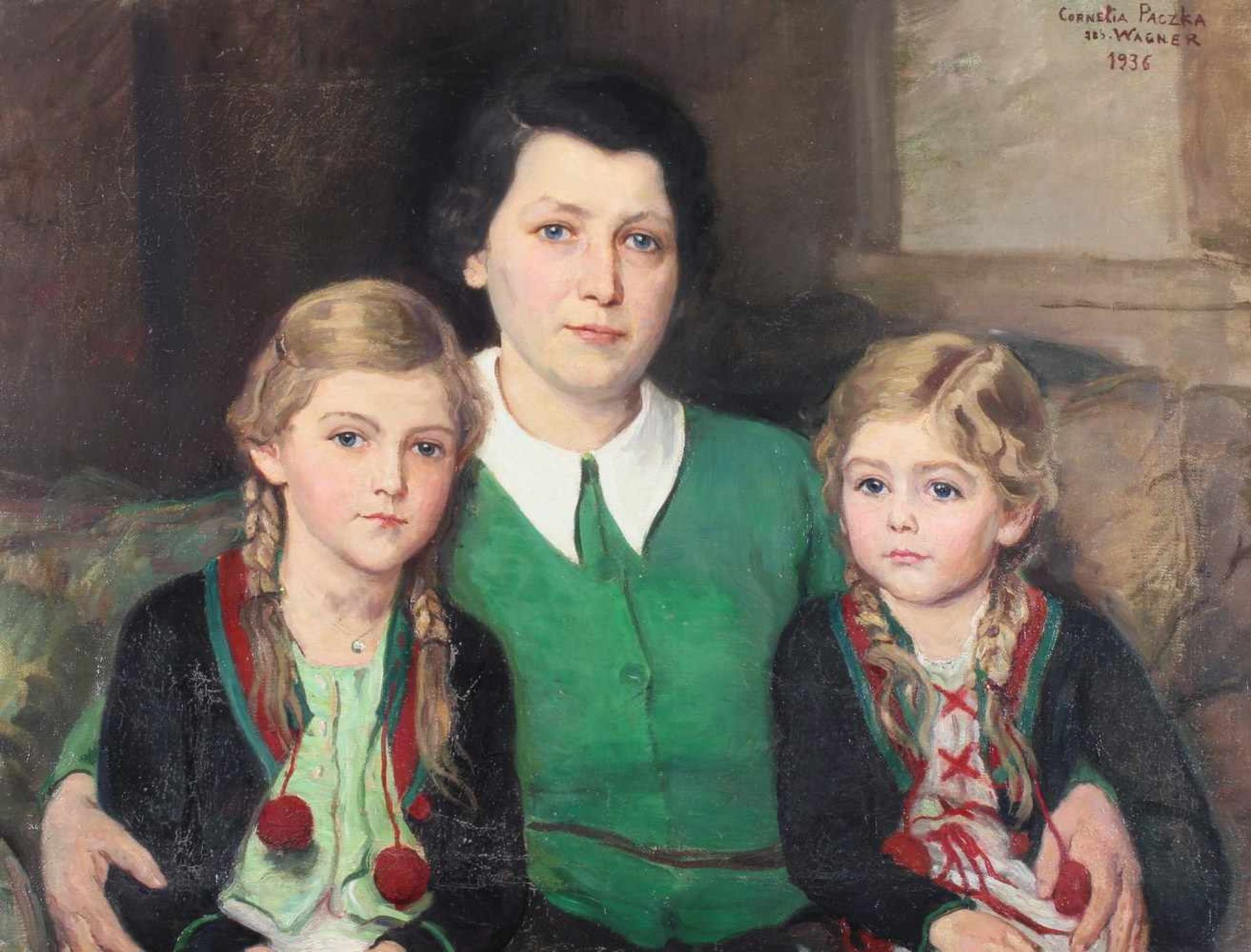 Paczka, Cornelia (1864 Göttingen - ca. 1930, studierte in Berlin bei K. Stauffer-Bern und in München