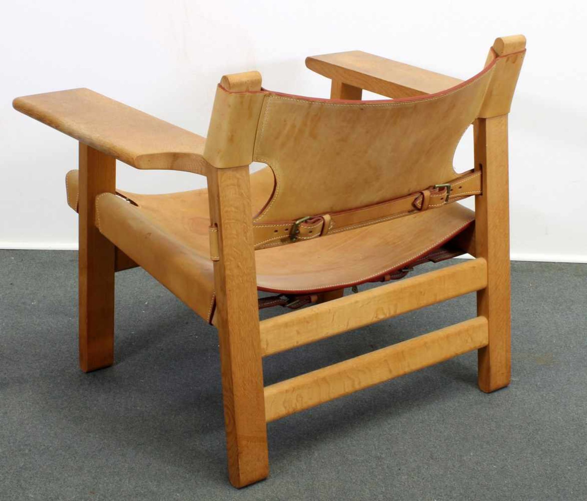 Paar Armlehnstühle, 'The Spanish Chair', Design Børge Mogensen (1914-1972) von 1959, Dänemark, 2. - Bild 6 aus 10