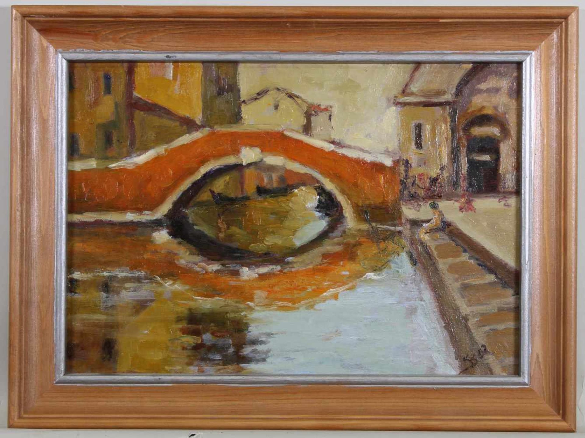 Bettinelli, Romano (geb. 1935 Italien), 2 kleine Gemälde, "Natura morta/ Stillleben", "Burano", - Bild 10 aus 16