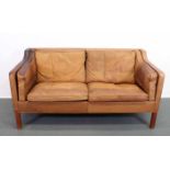 Zweisitzer-Sofa, Design Børge Mogensen (1914-1972), Dänemark, 2. Hälfte 20. Jh., Herstellung