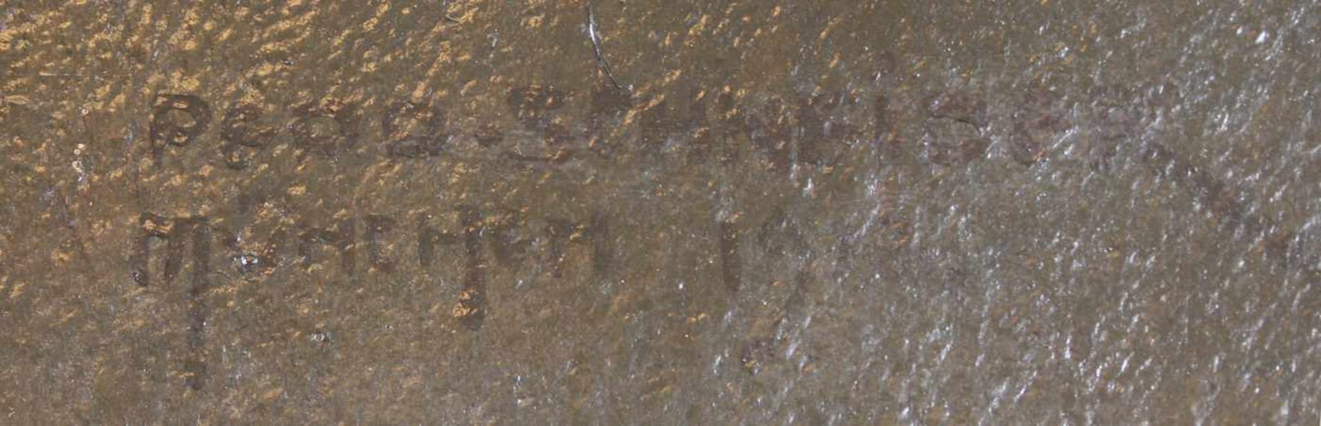 Schneider, Pepp (20. Jh.), "Edelmann mit Federbarett", Öl auf Karton, signiert oben rechts Pepp - Bild 8 aus 14