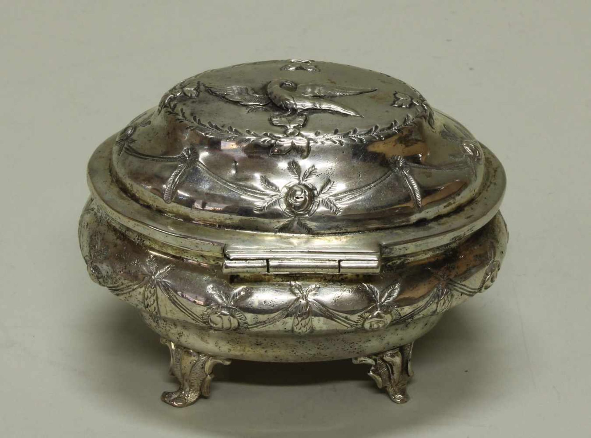 Zuckerdose, Silber 84er, Moskau, 1802, wohl Igor Antipow Antipjew, Jakow Witalijew, ovaler Korpus - Image 5 of 8