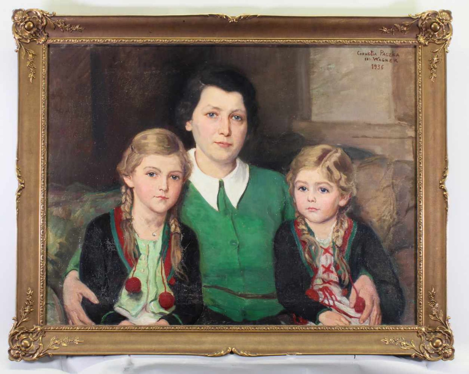 Paczka, Cornelia (1864 Göttingen - ca. 1930, studierte in Berlin bei K. Stauffer-Bern und in München - Image 4 of 8