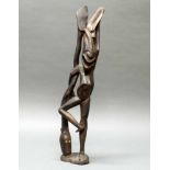 Skulptur, Makonde, Tansania, Afrika, Eisenholz, 59 cm hoch. Provenienz: Privatsammlung Eifel- - -