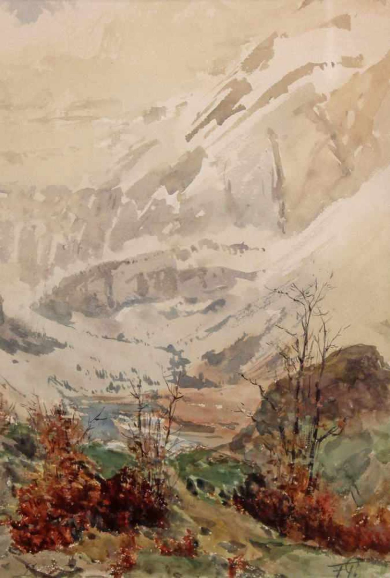 Possart, Felix (Berlin 1837 - 1928, Landschafts- u. Architekturmaler, zahlreiche Motive seiner - Bild 9 aus 12