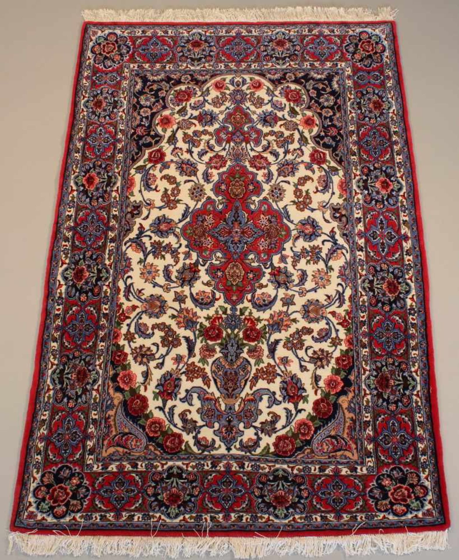 Sarough, Iran, Wolle mit Seide, ca. 1.82 x 1.14 m- - -25.00 % buyer's premium on the hammer price,