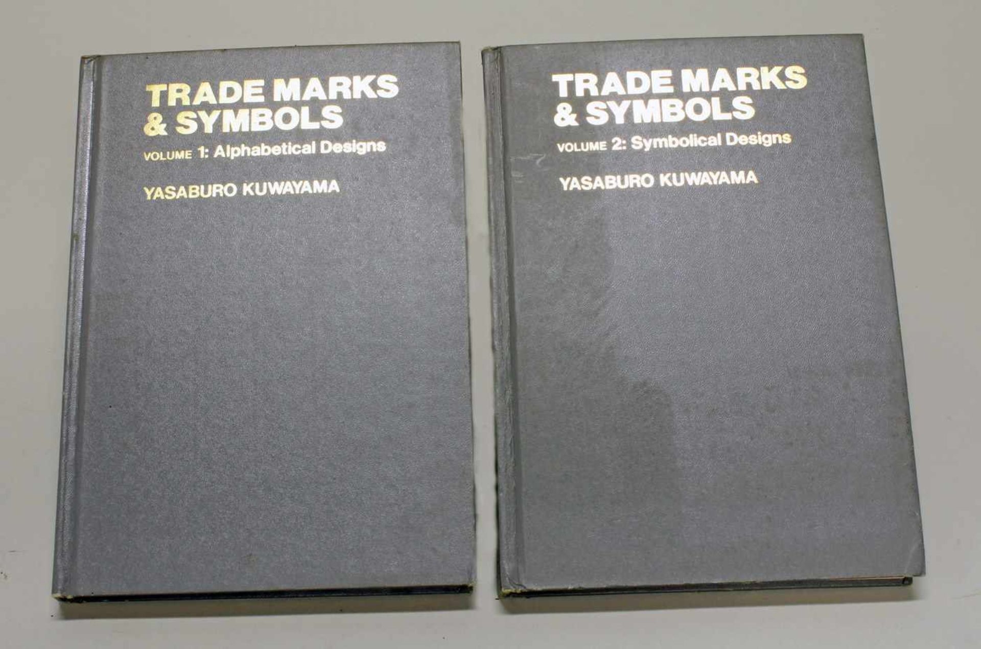 Yasaburo Kuwayama: Trade marks and symbols, Vol. 1 and 2, New York/ Melbourne 1973- - -25.00 %
