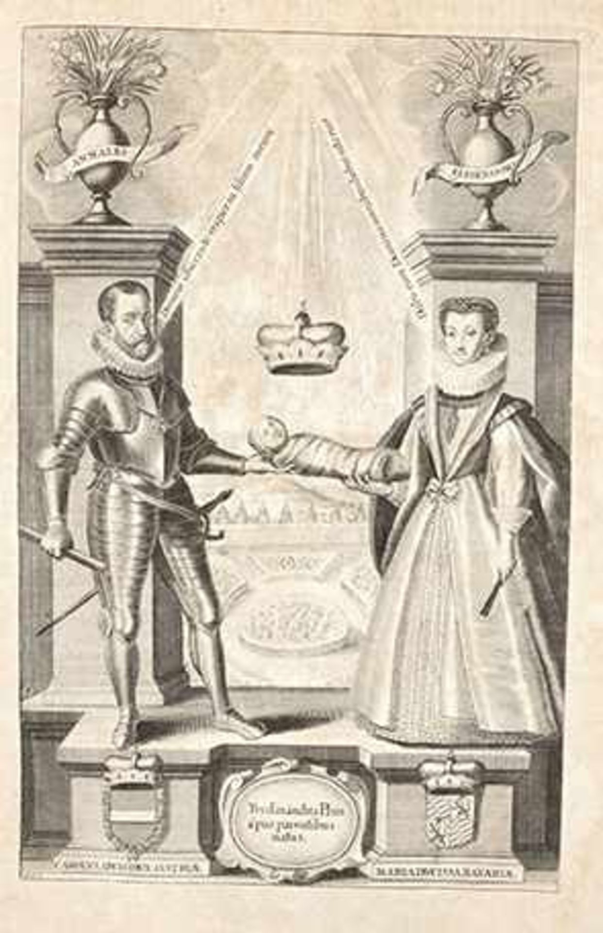 Khevenhiller, F. Chr.Moritz Georg Wiedmann (Hsg.), II Aufl., Leipzig, 1721-26 "Annales - Bild 3 aus 3