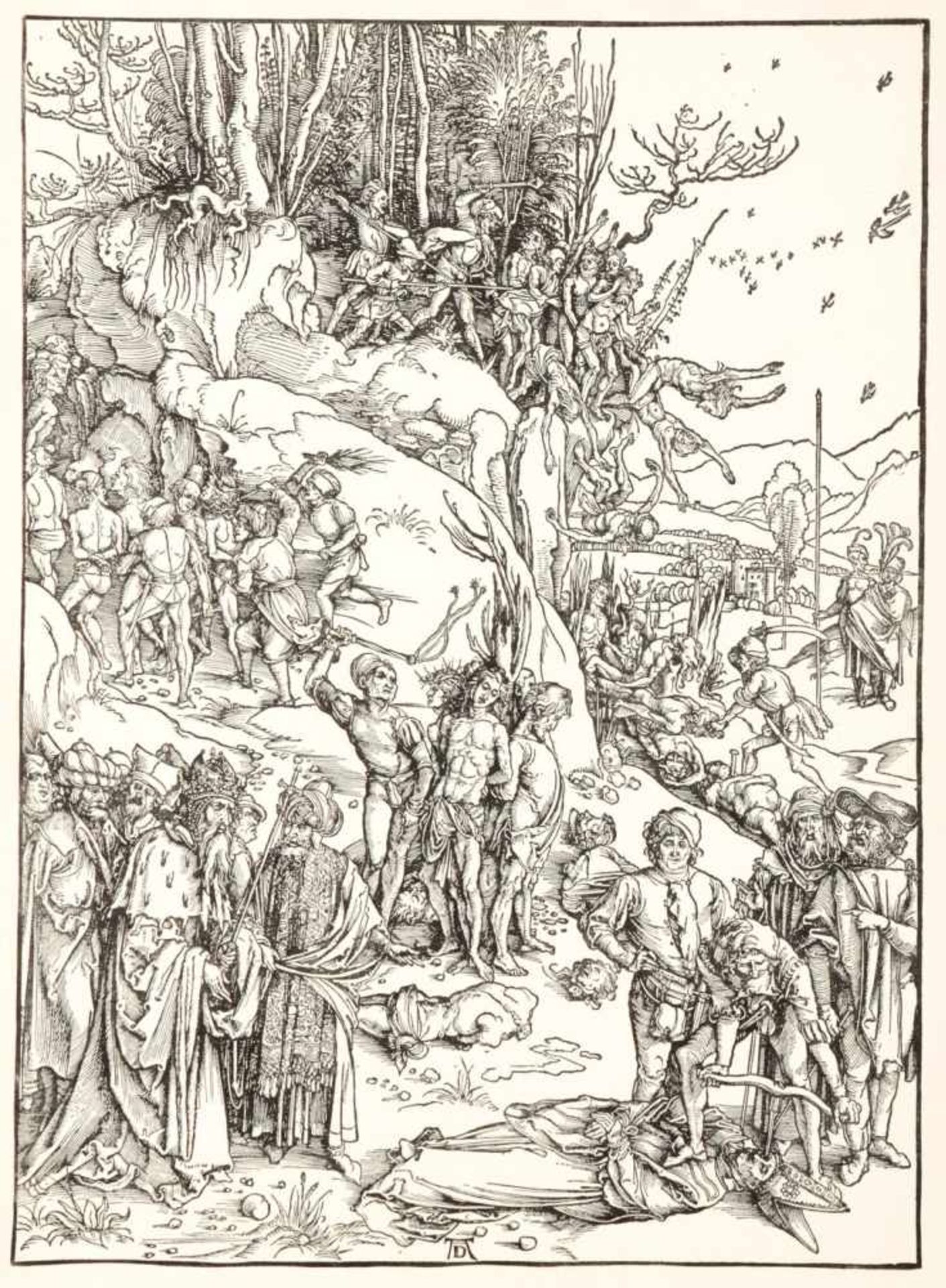 Albrecht Dürer Sämtliche Holzschnitte1938 Mappenwerk der Deutschen Buch-Gemeinschaft Berlin.- - Bild 3 aus 4