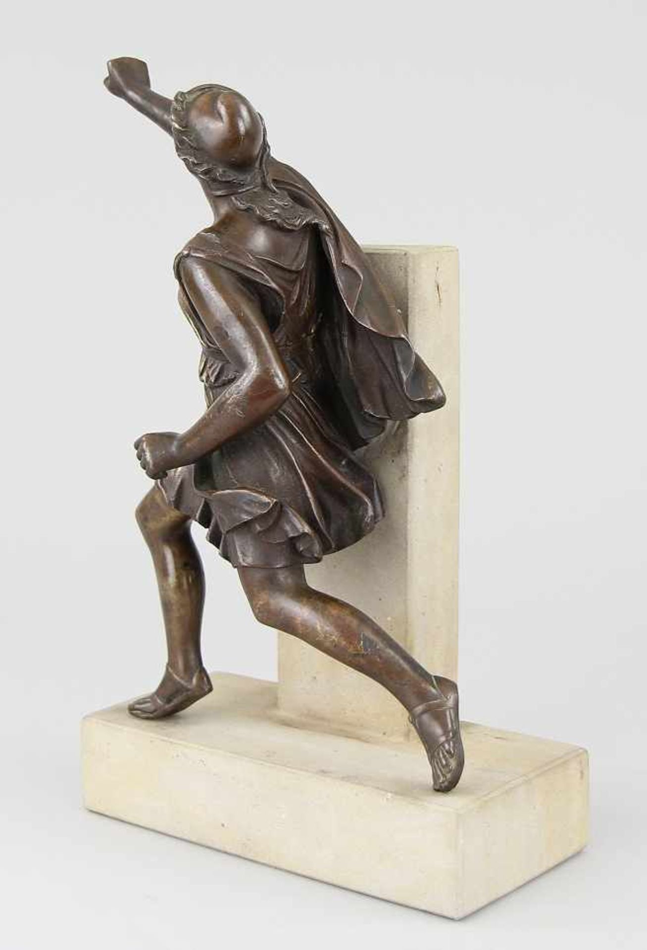 Italienischer Bildhauer des 17./18. Jhd. Figur "Die Amazone Penthesilea", Bronze gegossen und - Image 3 of 7