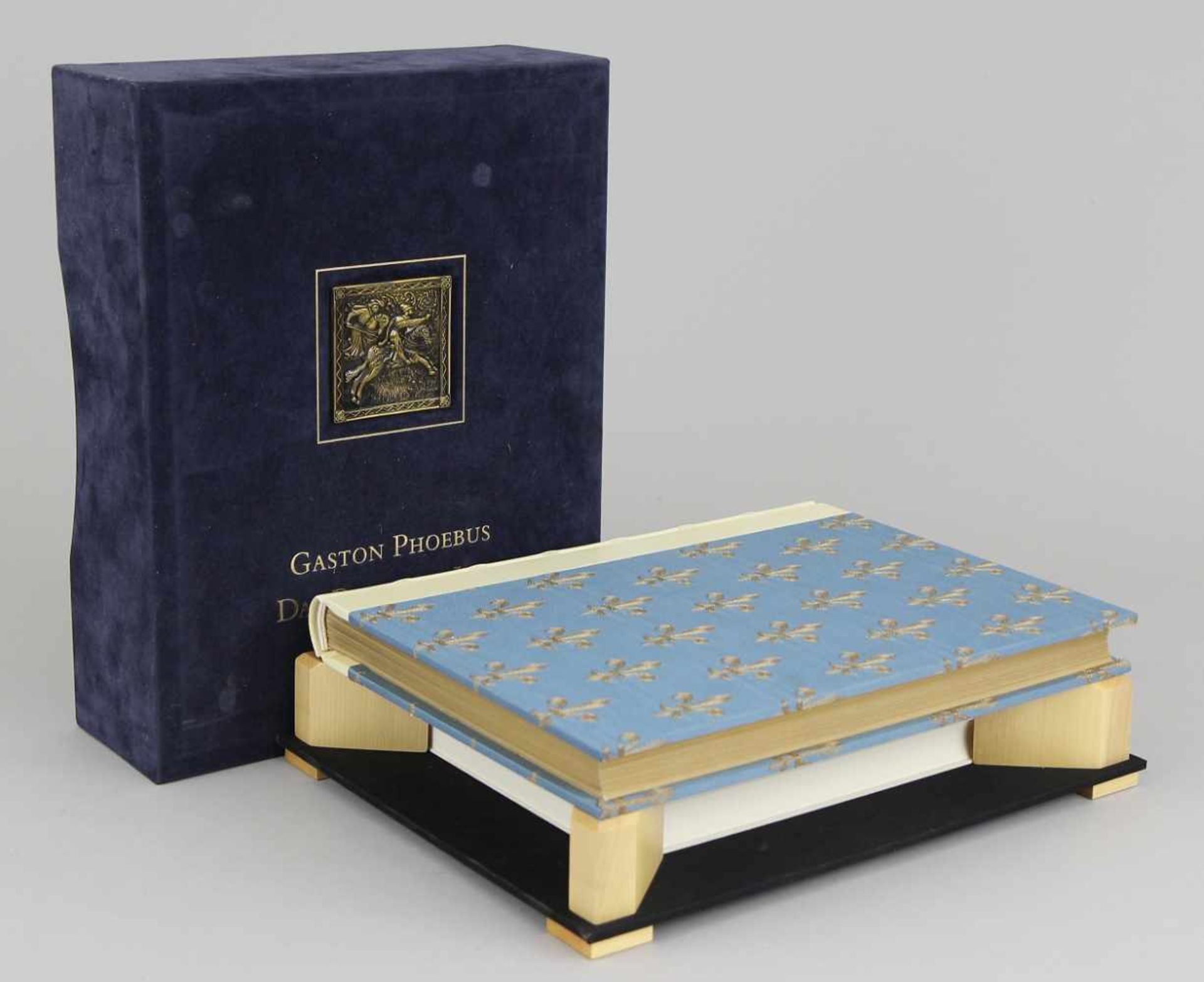 Gaston Phoebus "Le Livre de la Chasse“(Das Buch der Jagd) 156 Seiten mit 87 farbigen Miniaturen