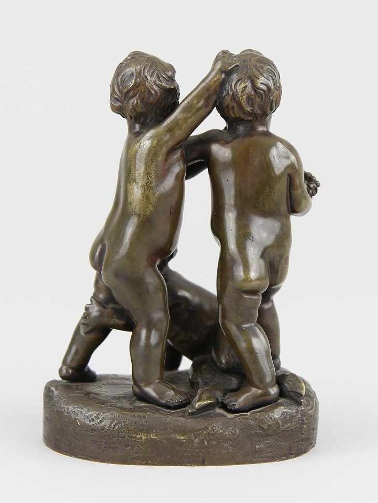 Clodion, Michel Claude (Nancy 1738 - 1814 Paris) nach Bronze gegossen, fein ziseliert und patiniert, - Bild 2 aus 5