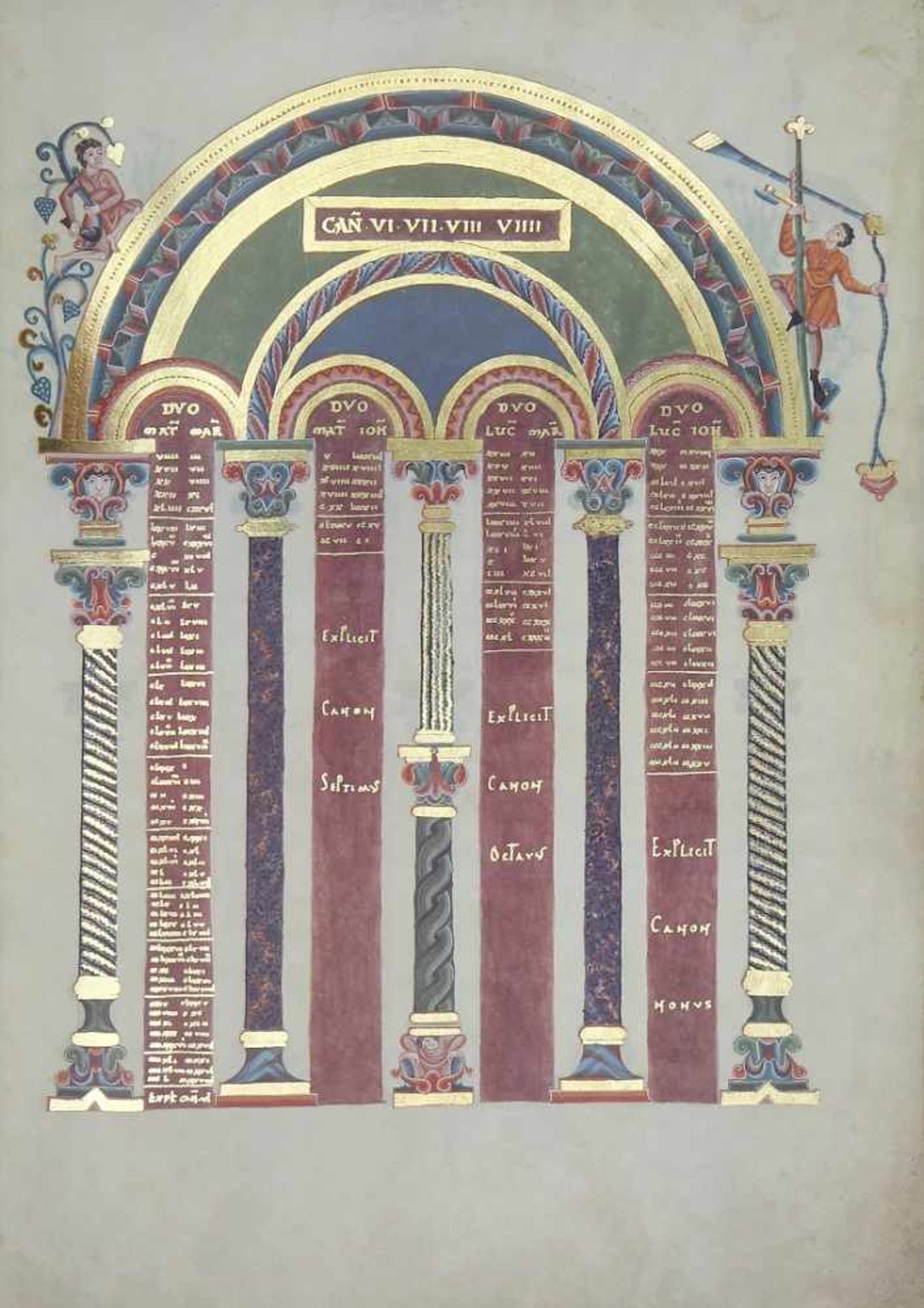 Das Goldene Evangelienbuch von Echternach / Codex Aureus Epternacensis im Prunkeinband135 beidseitig - Bild 3 aus 5